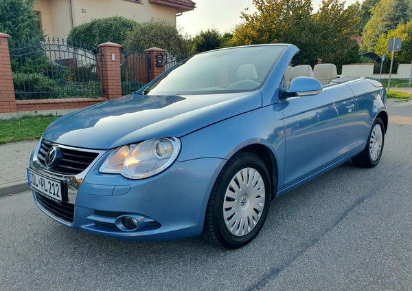 Volkswagen Eos cena 22900 przebieg: 187000, rok produkcji 2007 z Nidzica małe 631